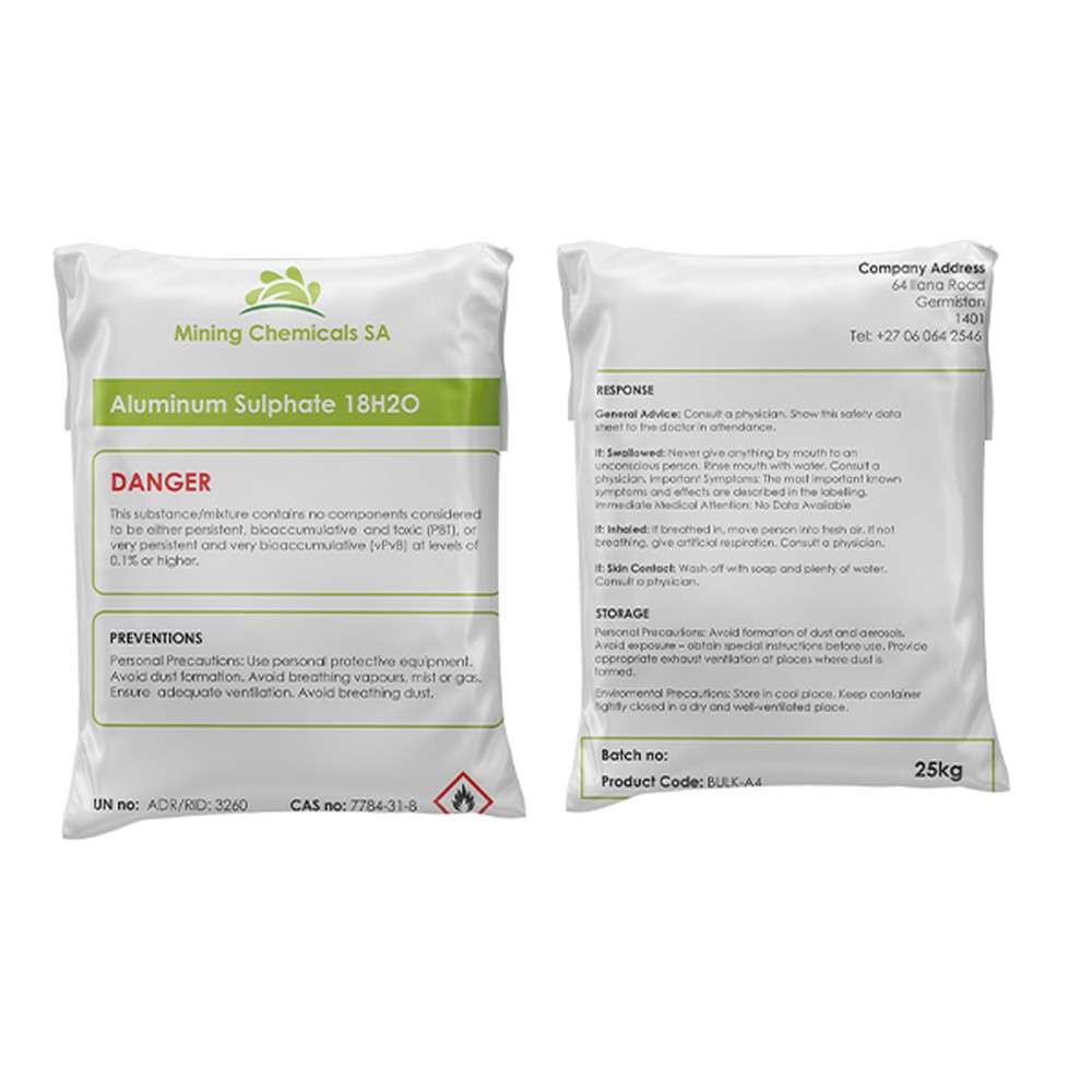 Buy Aluminum Sulphate 18H2O